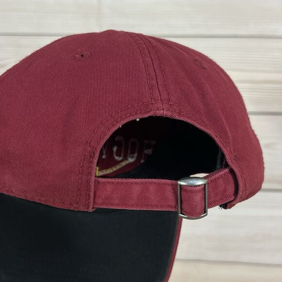 Harry Potter HOGWARTS Alumni Hat Adult Strapback Cap Adjustable Maroon + Pins - Picture 9 of 15